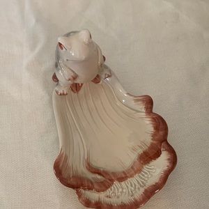 Fitz and Floyd frog trinket tray